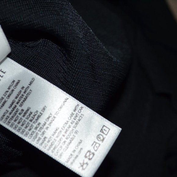 NWOT $540 Sz 2 Dion Lee Black Sleeveless Mock Turtleneck Open Back Top - Picture 7 of 8